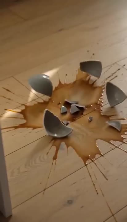 Seedance 2.0 Prompt: Cinematic Comedy - Coffee Mug Accident