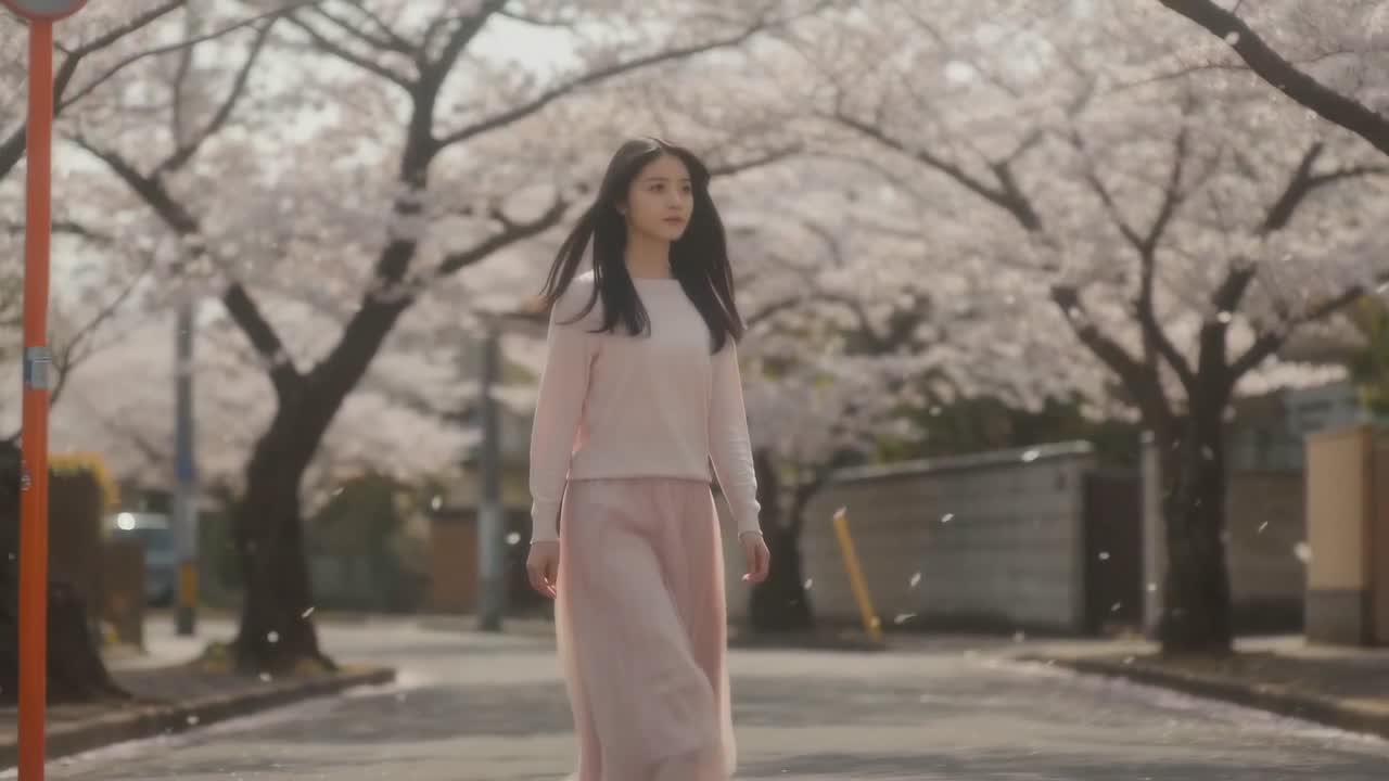 Seedance 2.0 Prompt: Cinematic Japanese Cherry Blossom Scene