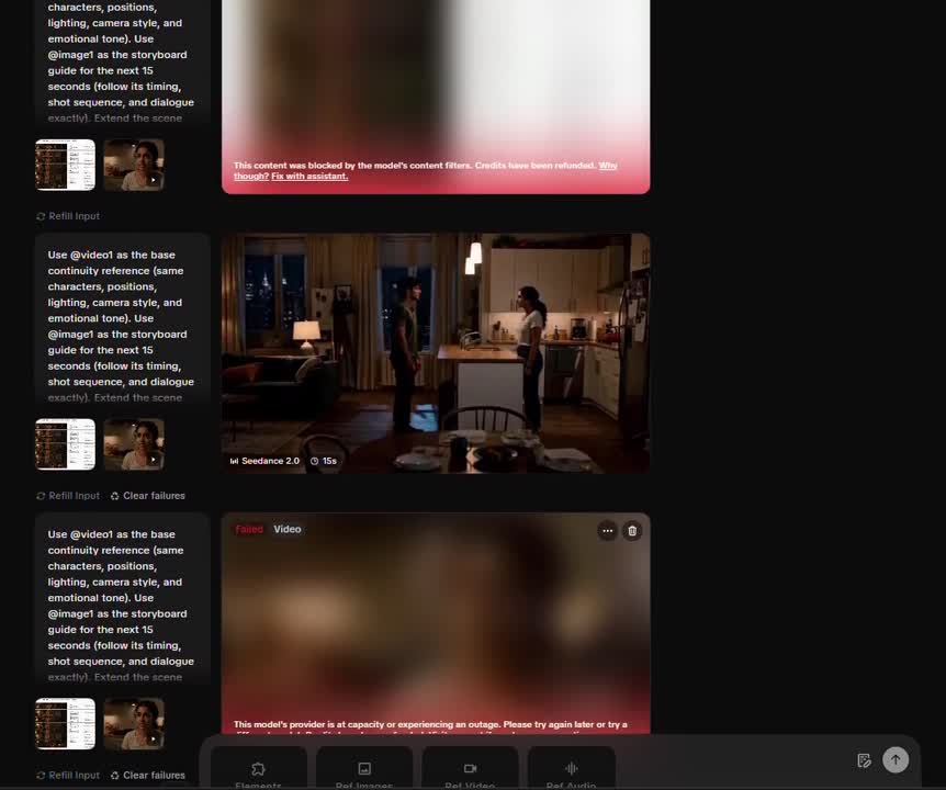 Seedance 2.0 Prompt: Cinematic Storyboard Video Generation
