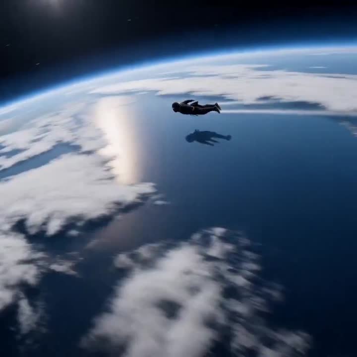 Seedance 2.0 Prompt: Cinematic Superhero Flight Around Earth