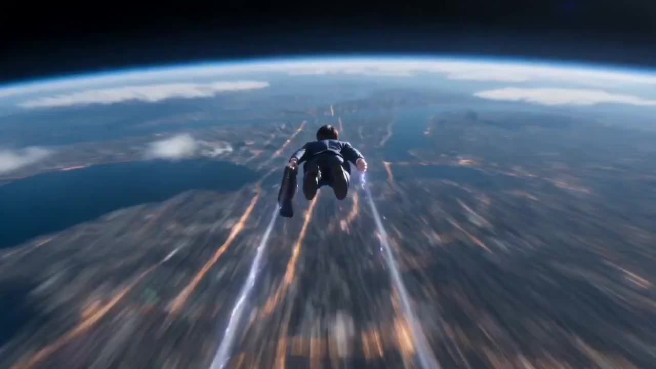 Seedance 2.0 Prompt: Cinematic Superhero Flight Around Earth