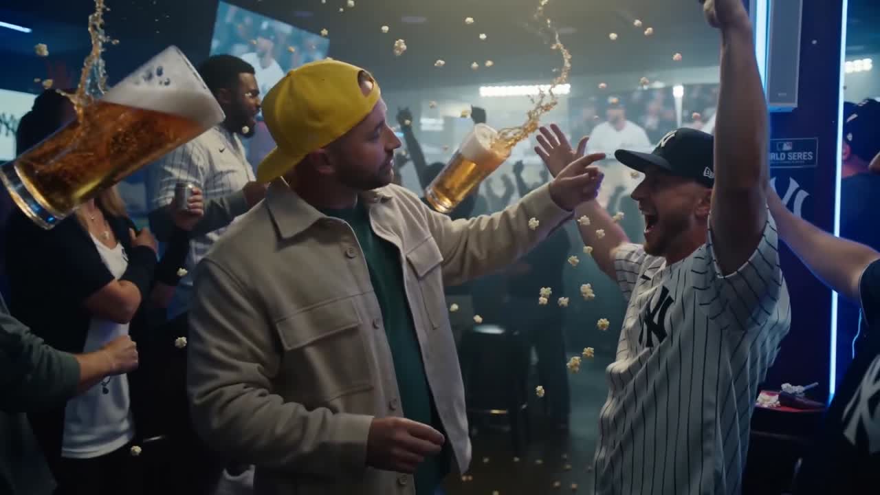 Seedance 2.0 Prompt: Cinematic Time-Freeze Sports Bar Short Film