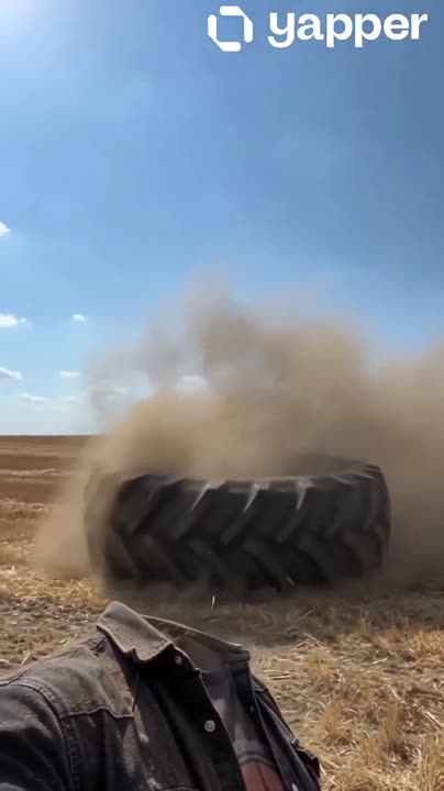Seedance 2.0 Prompt: Cinematic Tractor Tire Prank