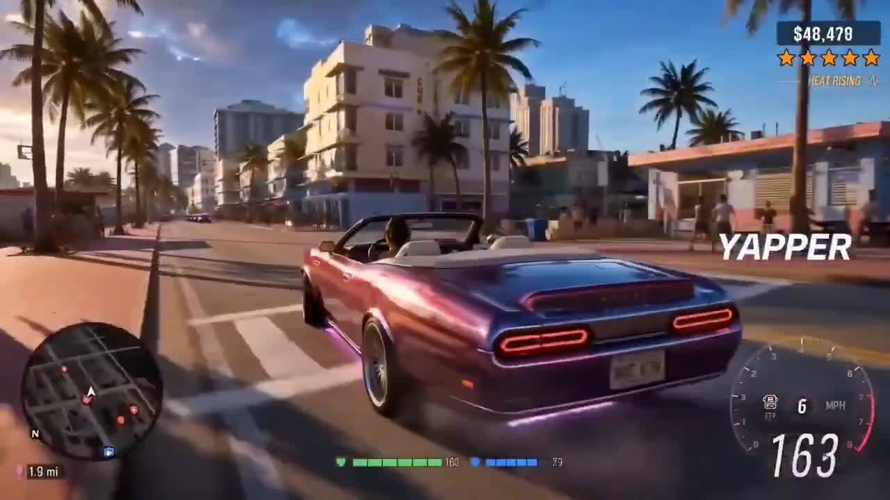 Seedance 2.0 Prompt: Cinematic Vehicle Tracking with YAPPER Text Overlay