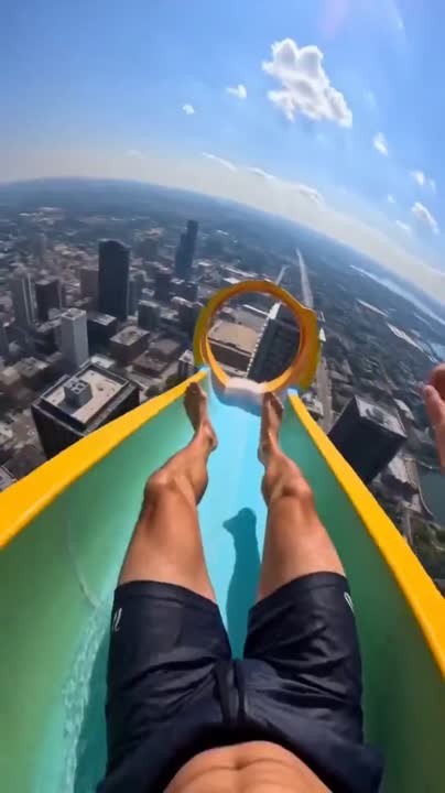 Seedance 2.0 Prompt: Cinematic AI Waterslide Dream Sequence