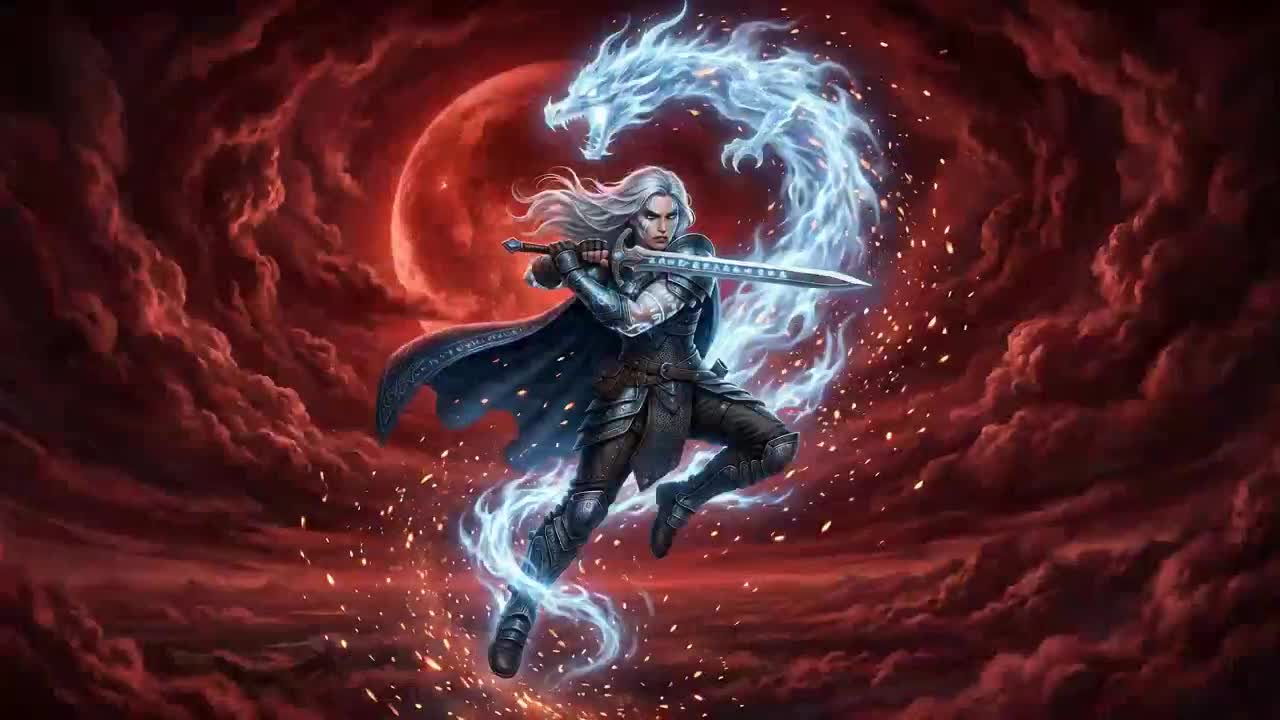 Cinematic Warrior and Dragon Spirit Prompt - Seedance 2.0 Prompt