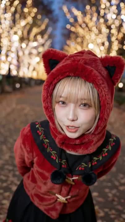 Seedance 2.0 Prompt: Winter Date, Cat-Eared Girl, & Cinematic 8K