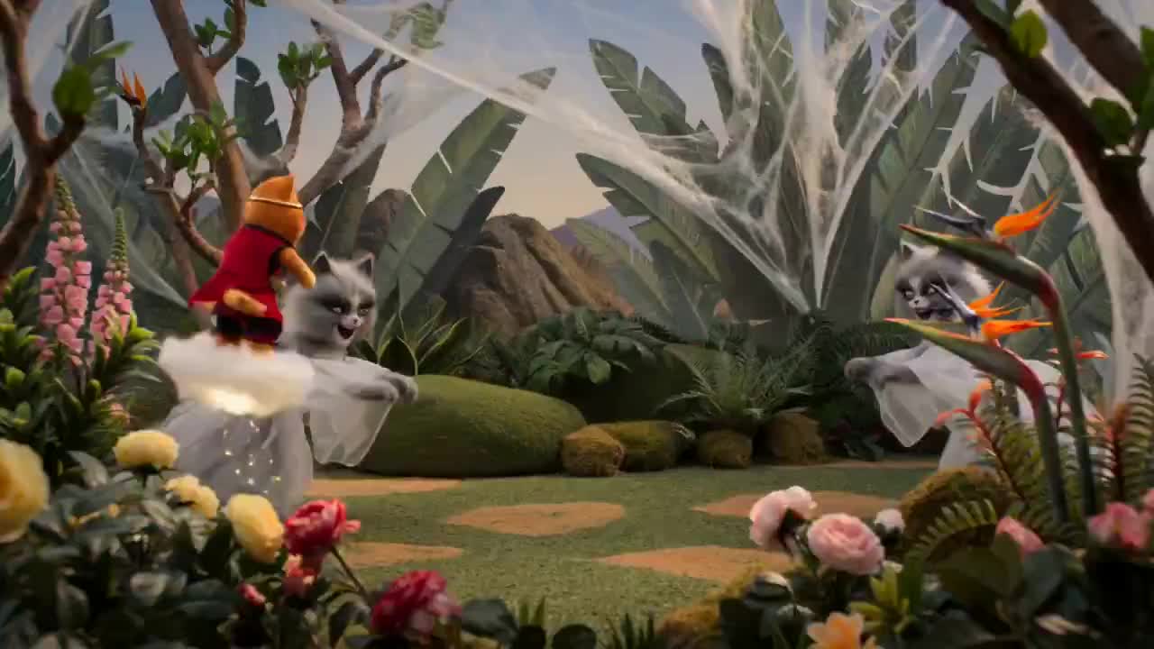 Seedance 2.0 Prompt: Cinematic Wuxia-Comedy with Cats in a 1960s Hong Kong Studio Style
