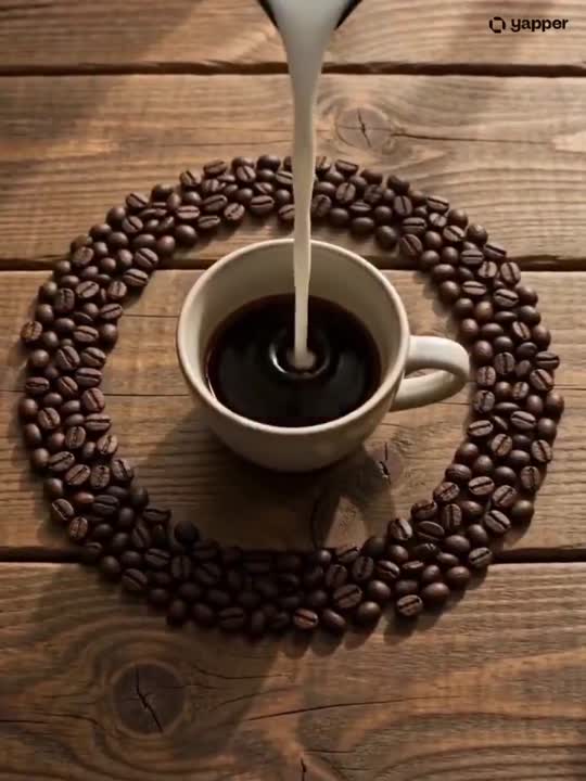 Seedance 2.0 Prompt: Coffee O'Clock Stop-Motion Morning Ritual