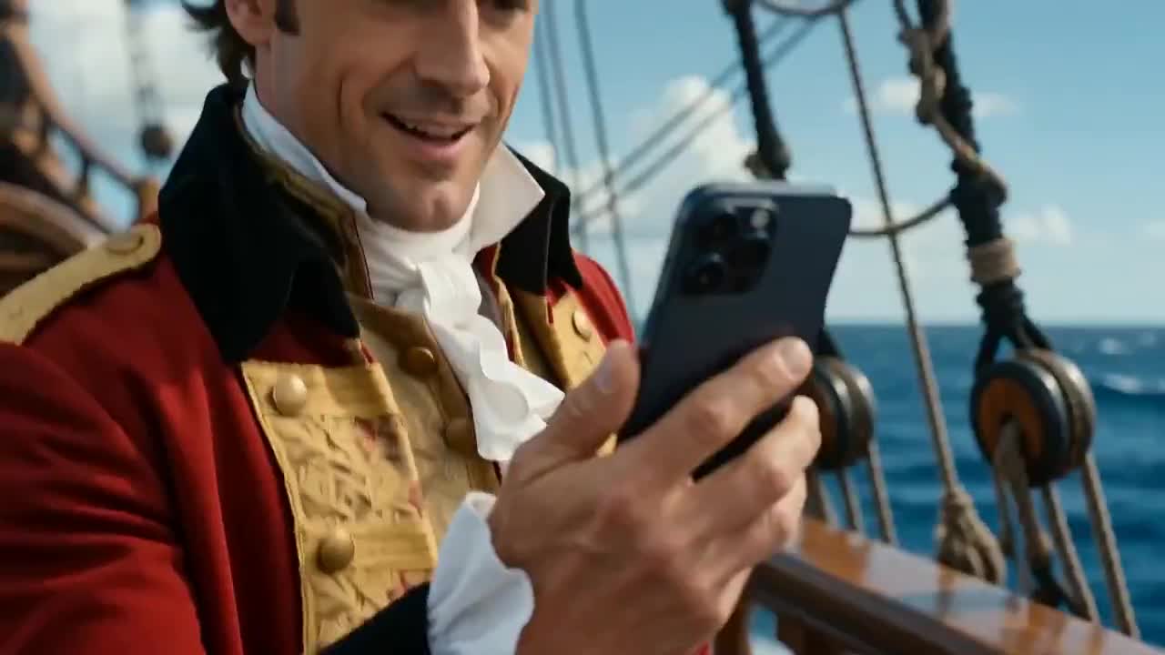 Seedance 2.0 Prompt: Columbus Navigation Advertisement
