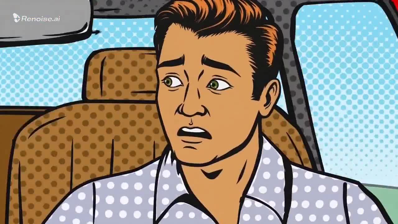 Seedance 2.0 Prompt: Comic-Pop Car Debate Animation
