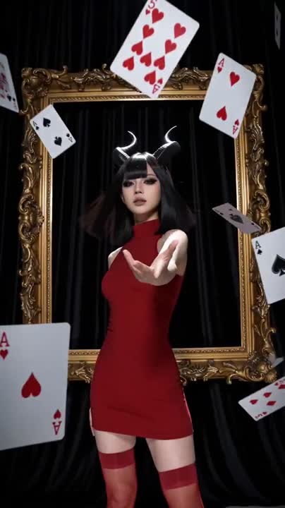 Seedance 2.0 Prompt: Office Worker to Gothic Queen Video