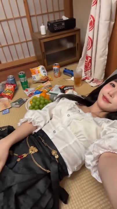Seedance 2.0 Prompt: Coser Resting After Party, First-Person View