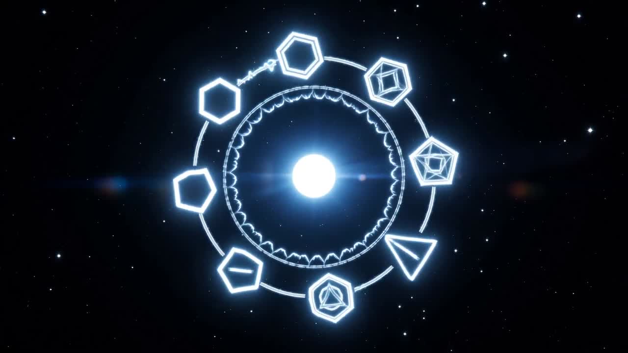 Seedance 2.0 Prompt: Cosmic Fluid Evolution Motion Graphics