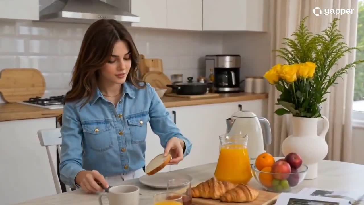 Seedance 2.0 Prompt: Cozy Morning Kitchen Breakfast Video