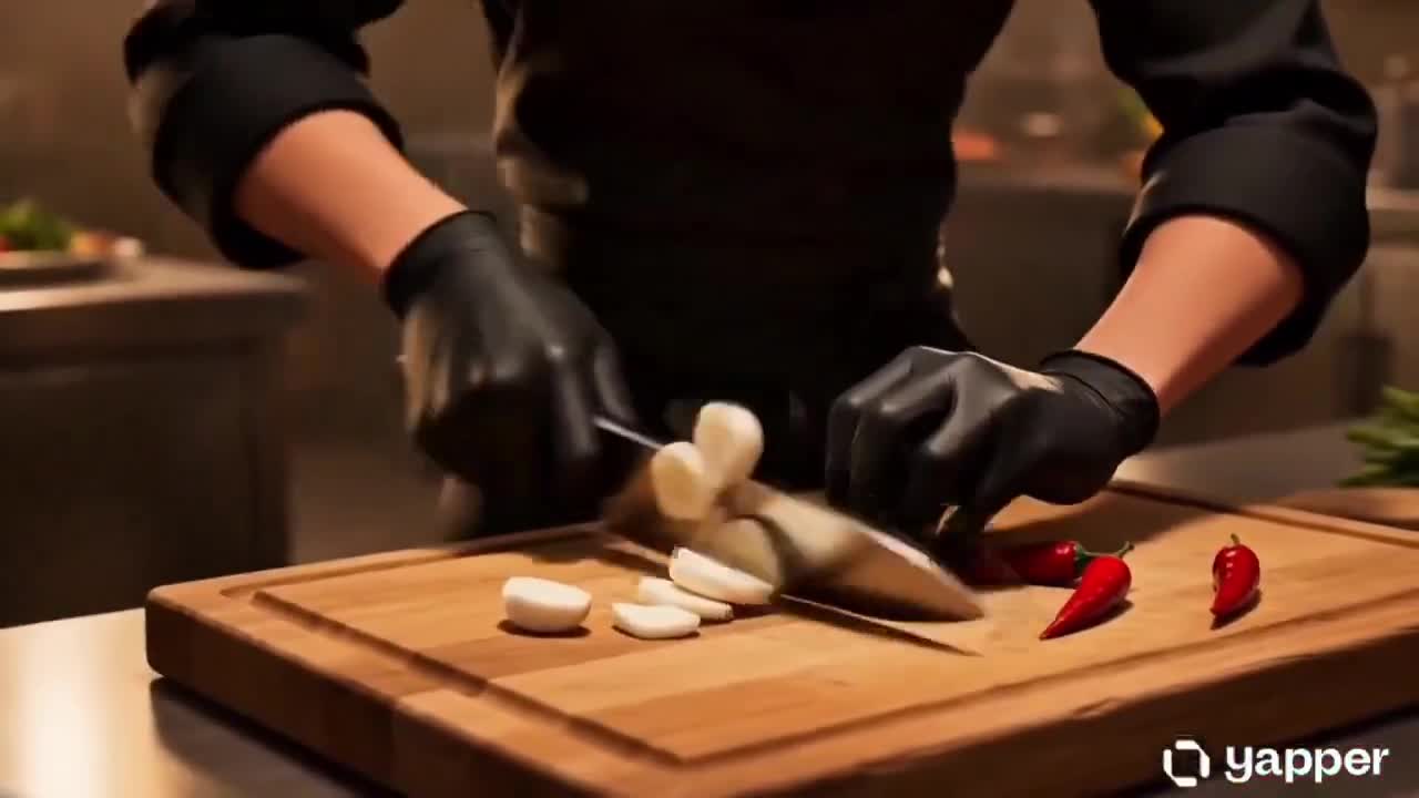 Seedance 2.0 Prompt: Culinary Choreography Chef Animation