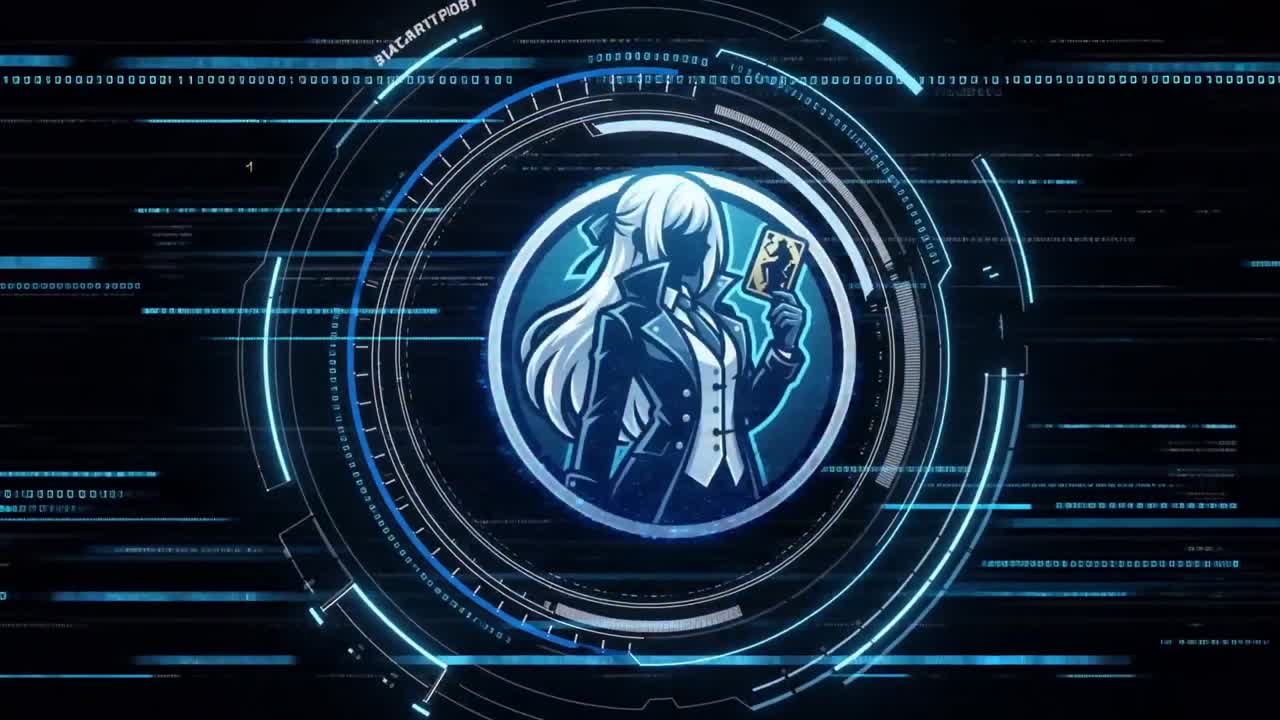 Seedance 2.0 Prompt: Cybernetic Logo Reveal Animation