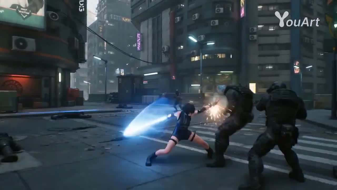 Seedance 2.0 Prompt: Cyberpunk Assassin CGI Scene