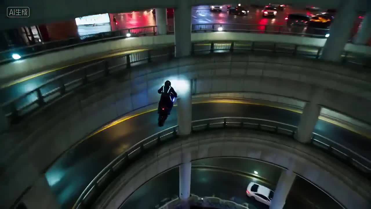 Seedance 2.0 Prompt: Cyberpunk Motorcycle Chase in Seoul