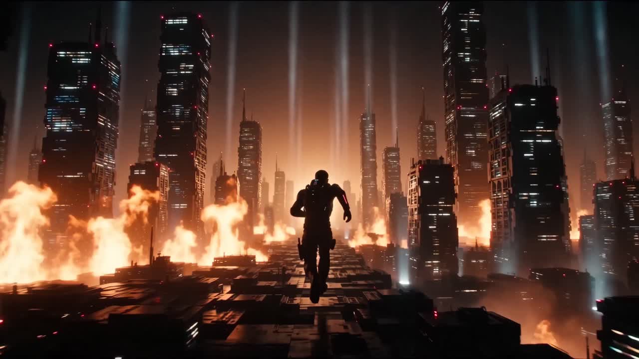 Seedance 2.0 Prompt: Cyberpunk Netrunner Cinematic Scenes