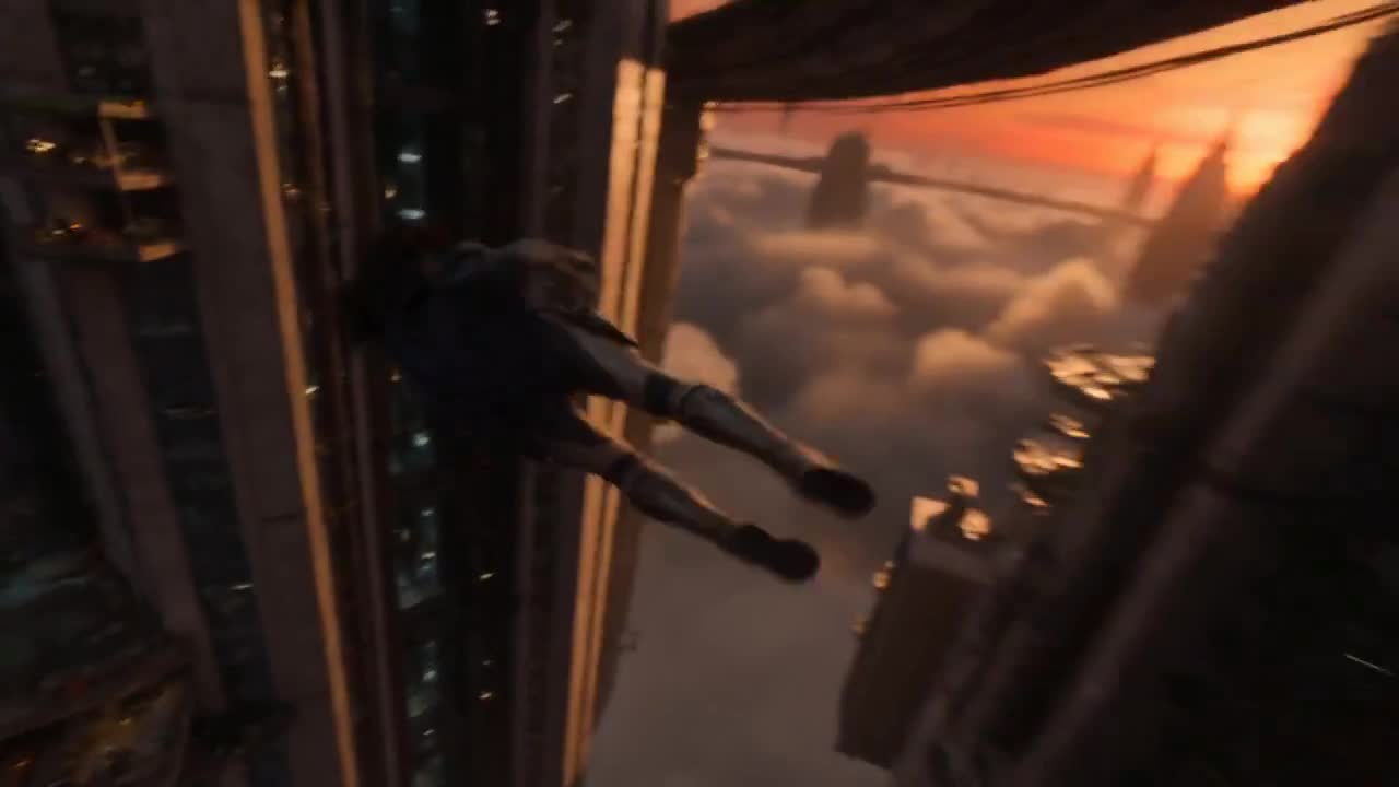 Cyberpunk Sky Runner Chase: Seedance 2.0 Prompt Showcase