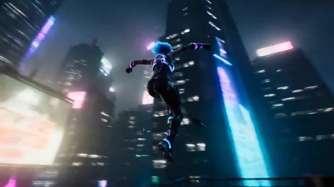 Seedance 2.0 Prompt: Cyberpunk Urban Runner Animation