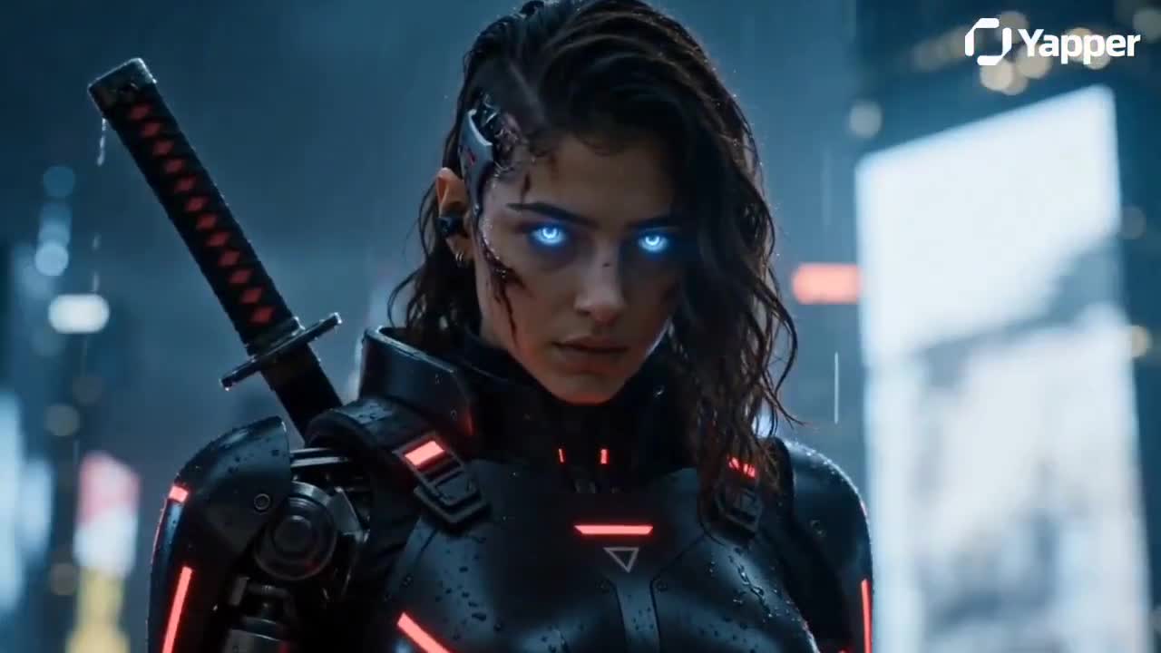 Cyberpunk Warrior Narrative - Seedance 2.0 Prompt