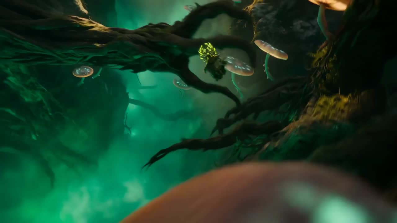 Seedance 2.0 Prompt: Cinematic Dark Fairytale Chase-Battle
