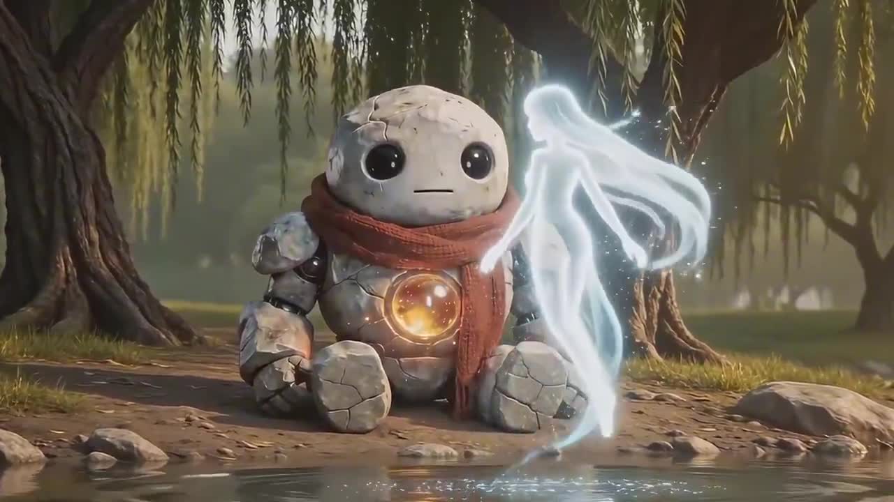 Seedance 2.0 Prompt: Cinematic Dark Fantasy Golem & Fairy Video