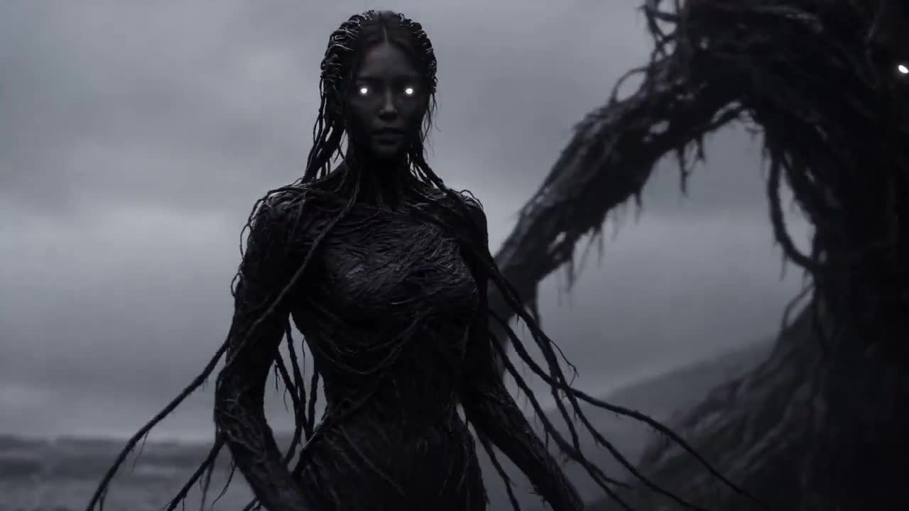 Seedance 2.0 Prompt: Dark Horror Transformation Video