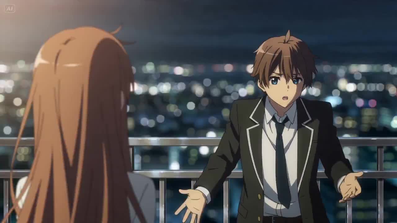 Seedance 2.0 Prompt: Teen Drama on a Balcony