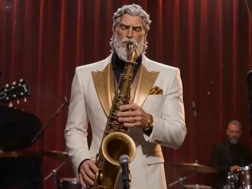 Seedance 2.0 Prompt: Divine Jazz Trio ft. Zeus, Hades, Poseidon