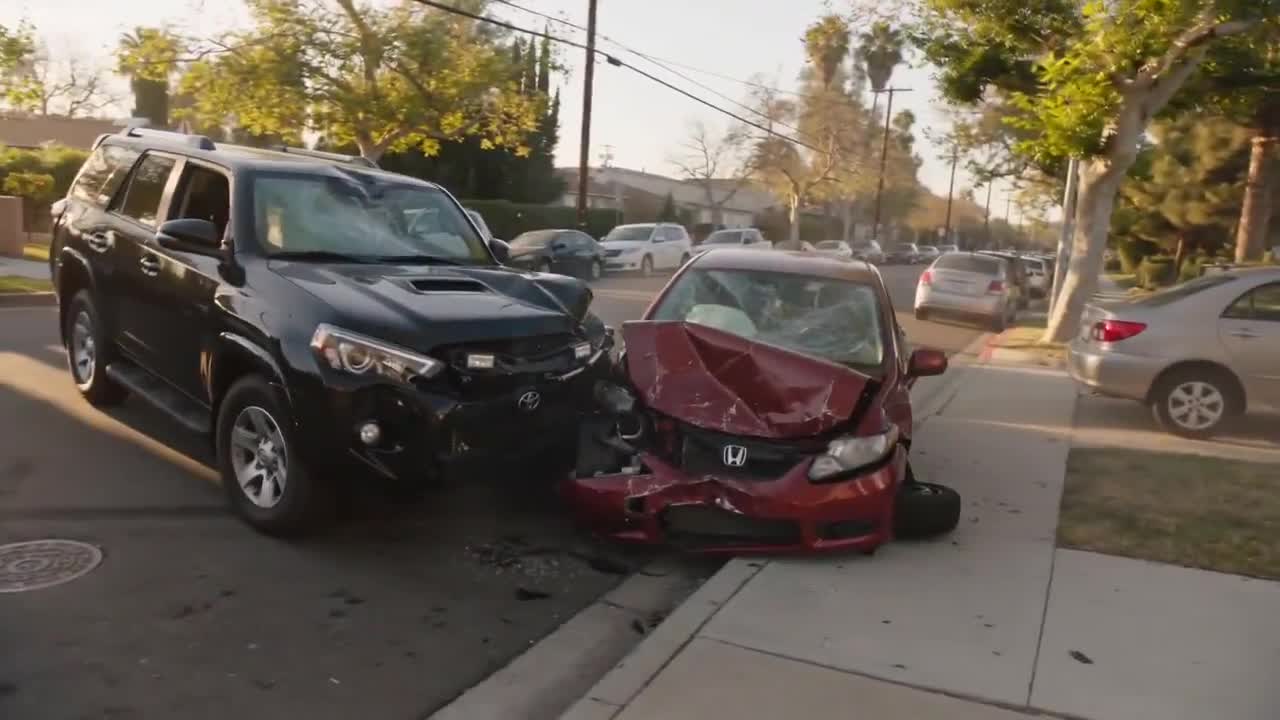 Seedance 2.0 Prompt: Documentary-Style Car Crash Scene