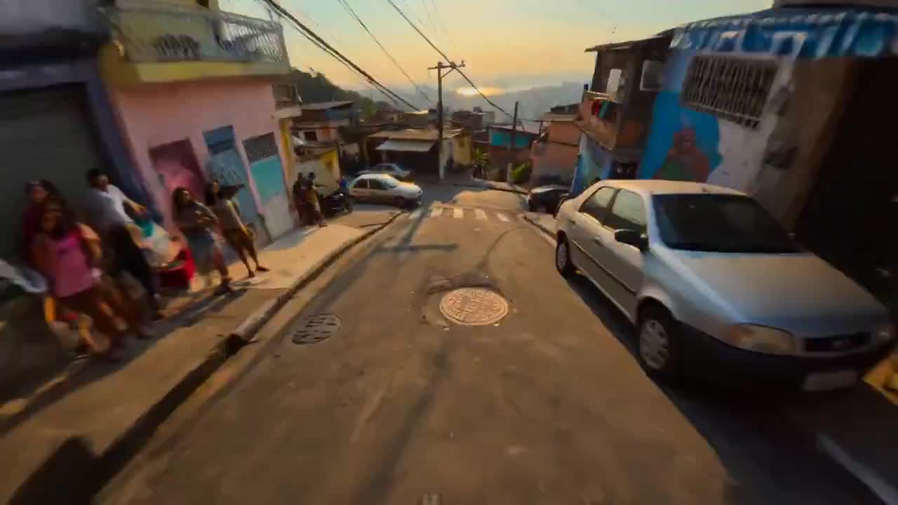 Seedance 2.0 Prompt: Downhill POV Cycling Chaos