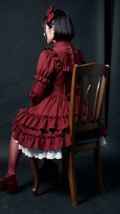 Seedance 2.0 Prompt: Elegant Camera Orbit for Seated Woman