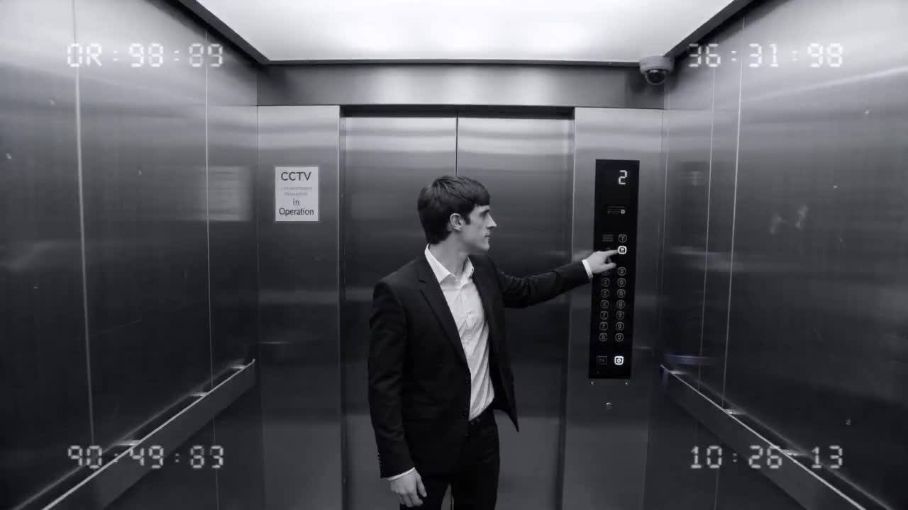 Seedance 2.0 Prompt: Elevator CCTV Glitch Horror Video