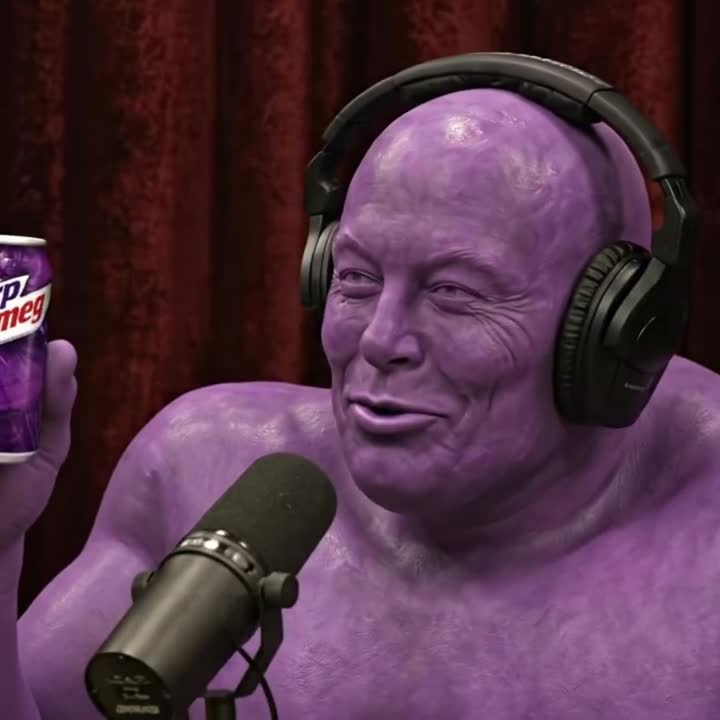 Elon Musk as The Amazing Bulk on Joe Rogan's Podcast - Seedance 2.0 Prompt