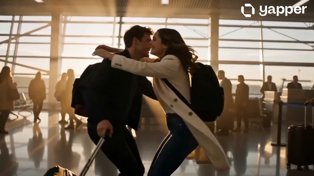 Seedance 2.0 Prompt: Emotional Airport Lovers Reunion Video