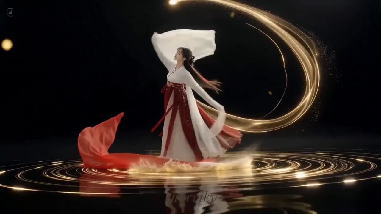 Seedance 2.0 Prompt: Emotional Chinese Water Dance Video