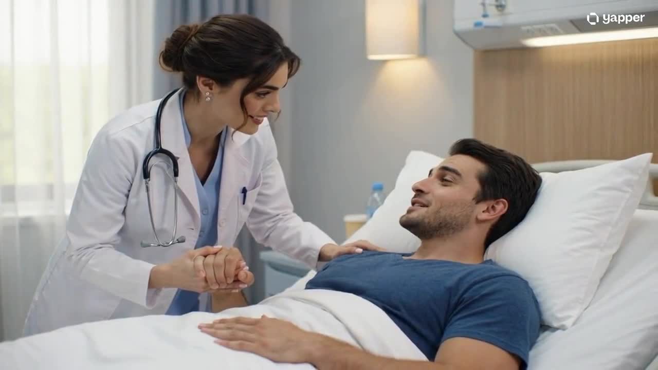 Seedance 2.0 Prompt: Emotional Hospital Scene with Dreamy Visuals