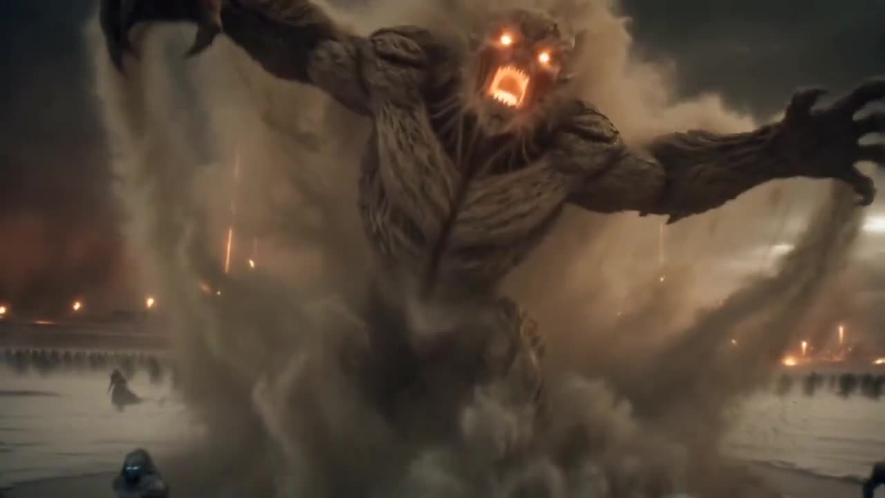 Seedance 2.0 Prompt: Epic Fantasy Battle with Sand Monster