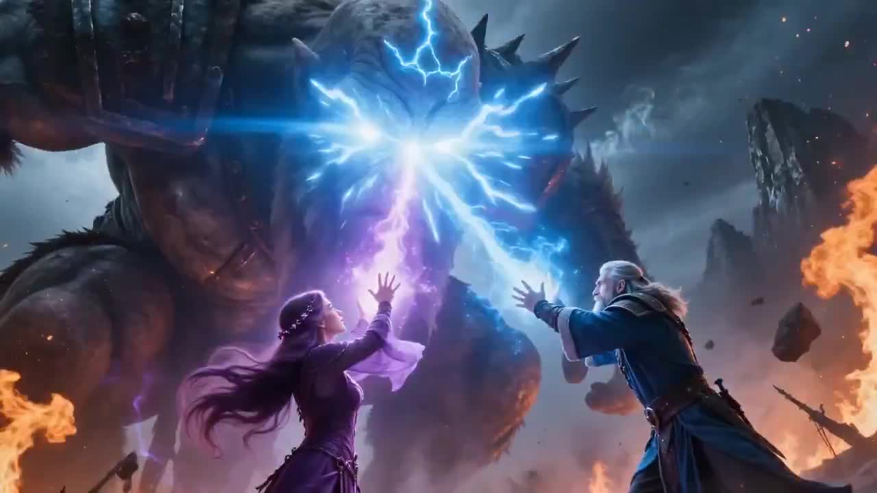 Seedance 2.0 Prompt: Lord of the Rings Style Fantasy Battle Video