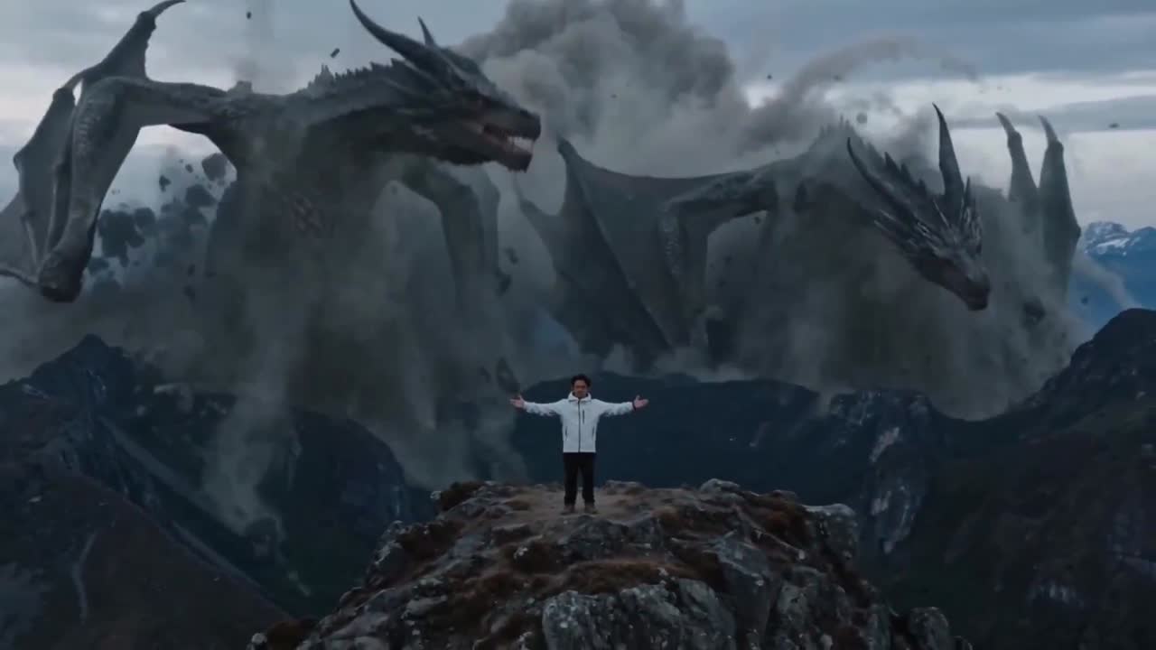 Seedance 2.0 Prompt: Epic Mountain Dragon Summoning Video