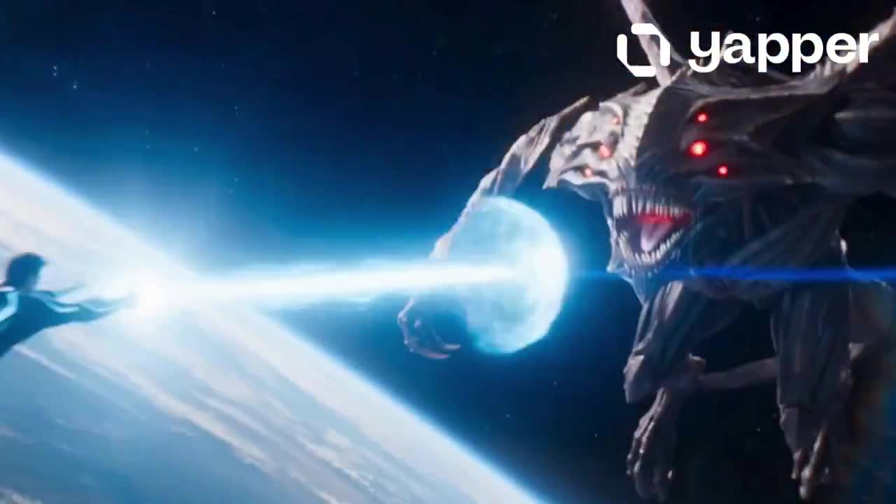 Seedance 2.0 Prompt: Sci-Fi Space Battle with Energy Hero