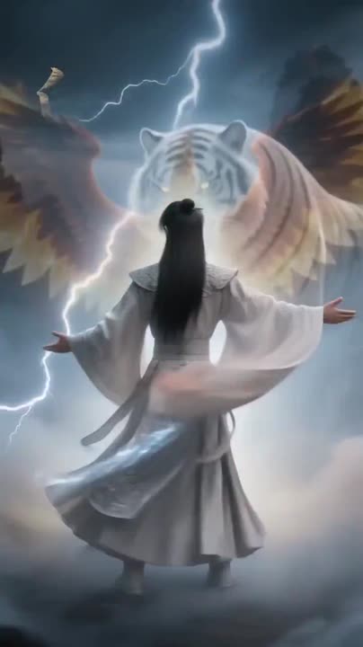 Seedance 2.0 Prompt: Ancient Four Spirit Transformation Video