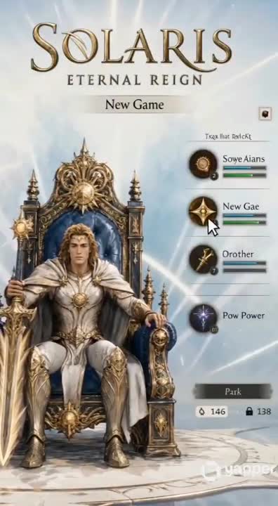 Seedance 2.0 Prompt: Fantasy Gaming Quest with Solaris