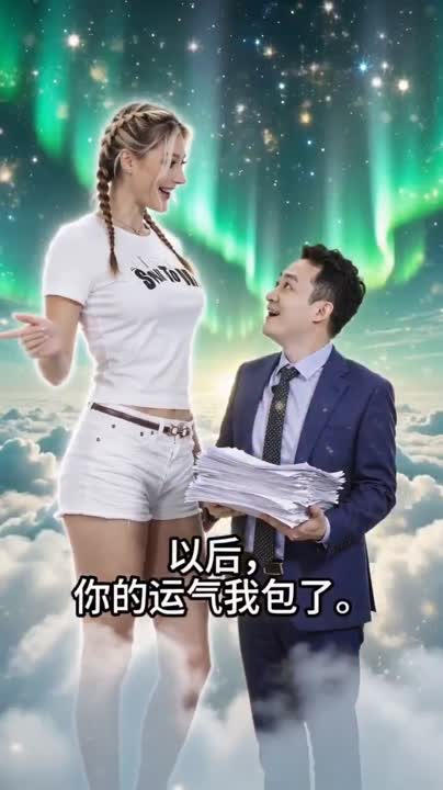 Seedance 2.0 Prompt: Fantasy Romance 'Good Luck Descends' Short Drama