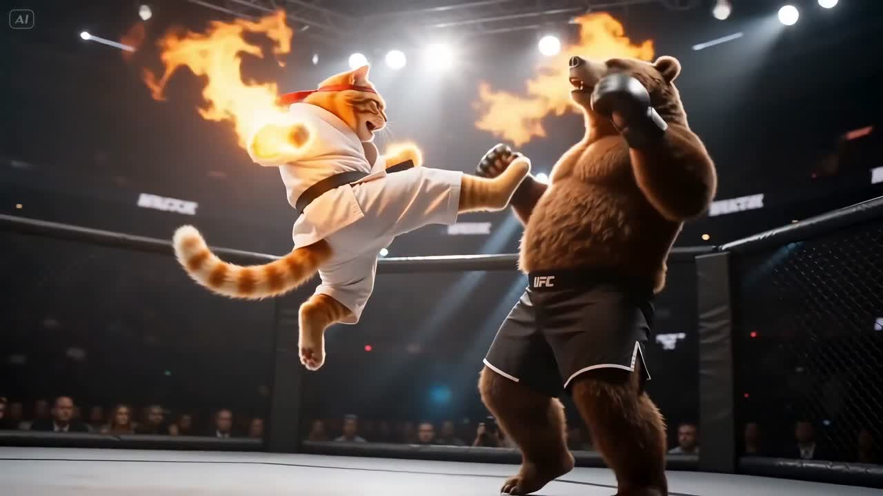 Seedance 2.0 Prompt: Fighting Game Uppercut Animation