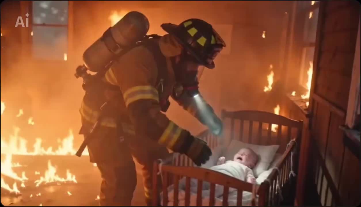Seedance 2.0 Prompt: Firefighter Rescue Cinematic Video