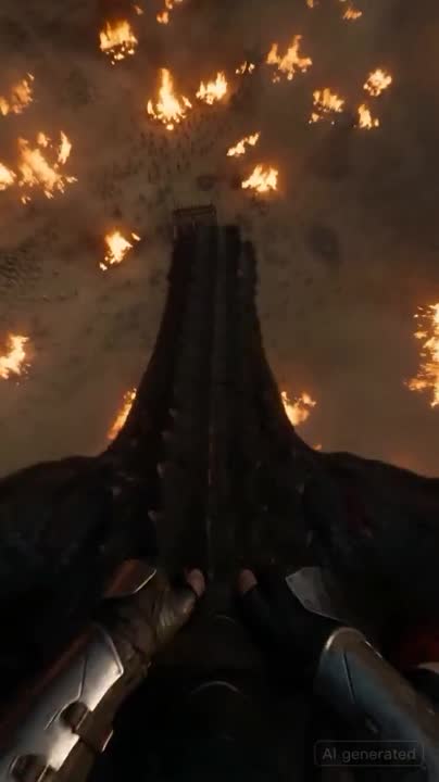 Seedance 2.0 Prompt: First-Person Dragon Rider